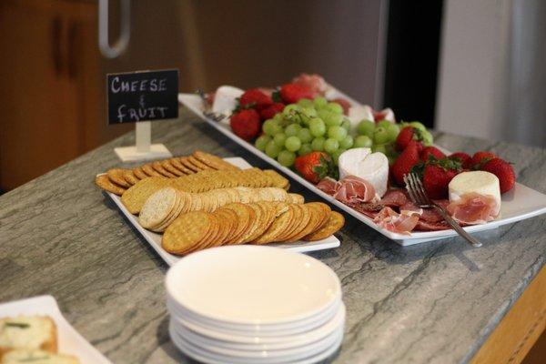 Fruit, Cheese, and Meat Platter