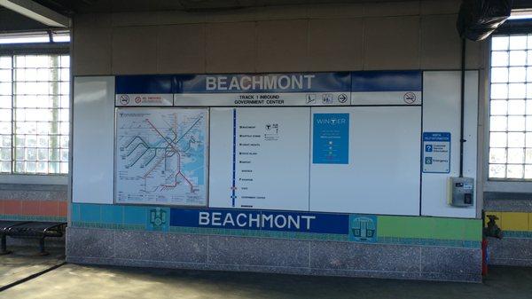 Beachmont Blue Line