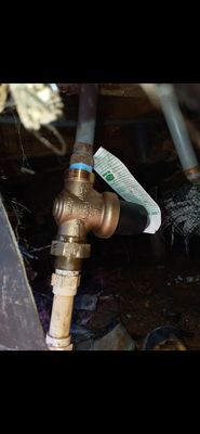 Prv installed under a trailer home