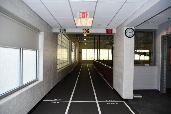 Indoor Track at Dimensions FItness Center