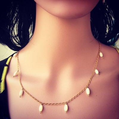 Mother of Pearl Handmade Necklace