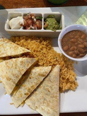 Chorizo Quesadillas