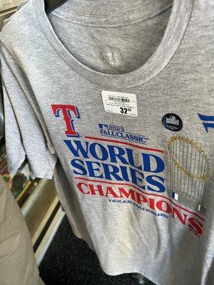 Congrats Texas Rangers!!!