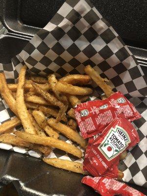 Mazzio's French fries (what we actually got)