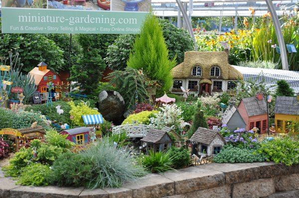 Miniature garden at Winter Greenhouse