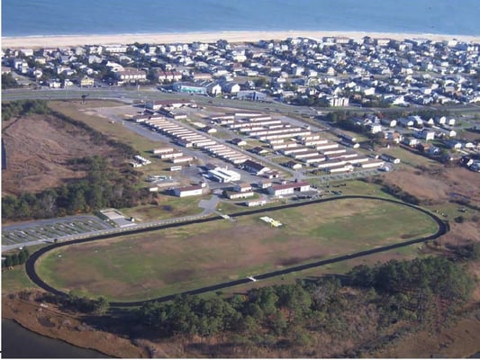 Aerial view of Bethany Beach Training Site.