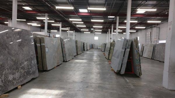 Slabs Inside Warehouse