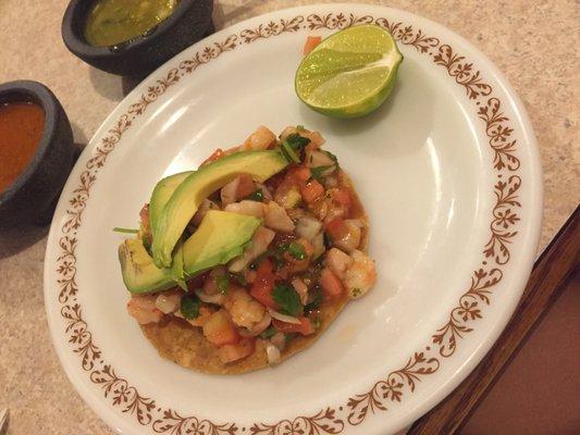 Ceviche de camaron