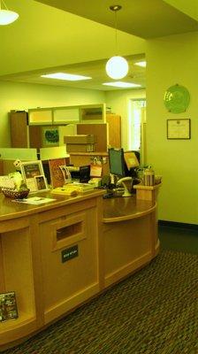 This is the circulation desk.