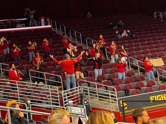 The USC bands are always awesome!