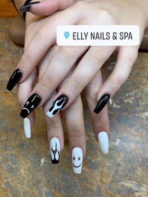 Beautiful nails done at Elly Nails & Spa  1573 US Highway 68, Maysville!!