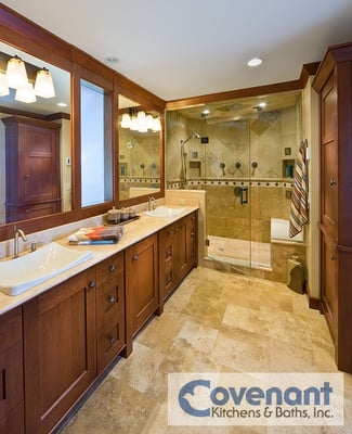 Customer master bathroom