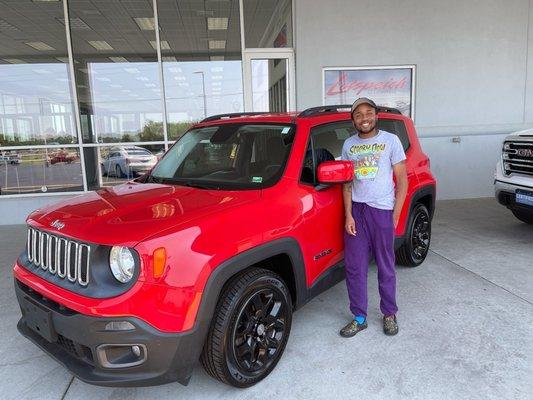 My son's new Jeep!