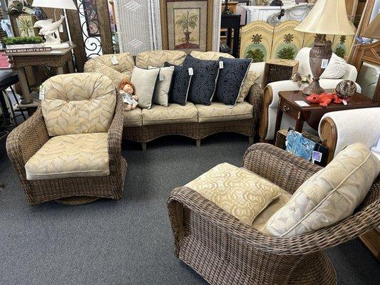 Furniture, pillows and home decorations