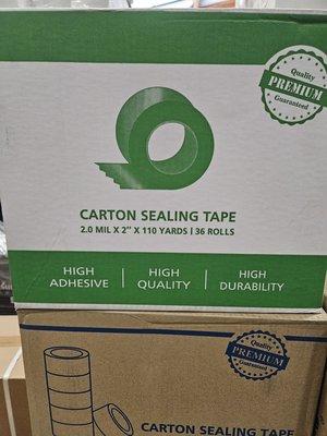 Carton sealing tape