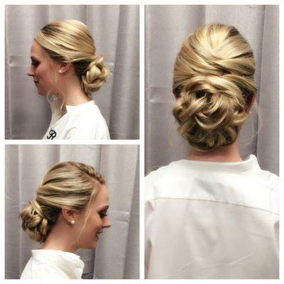 Bridal up-do