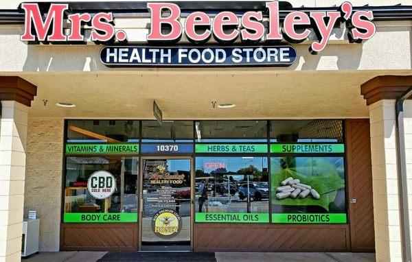 Health food store