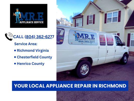 Local Appliance Repair Service In Richmond VA.