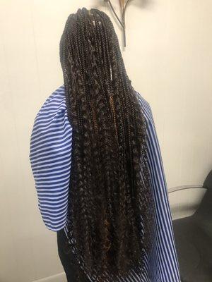 Fresh Bohemian box braids