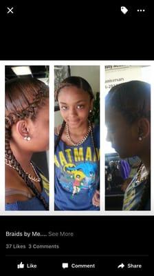 Braids starting at $40