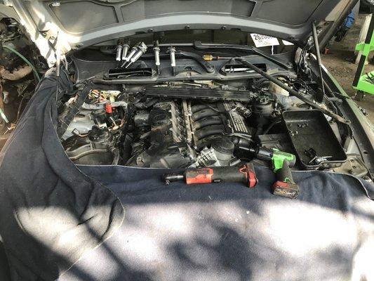 Cambiando valve cover gasket 07 BMW 325i