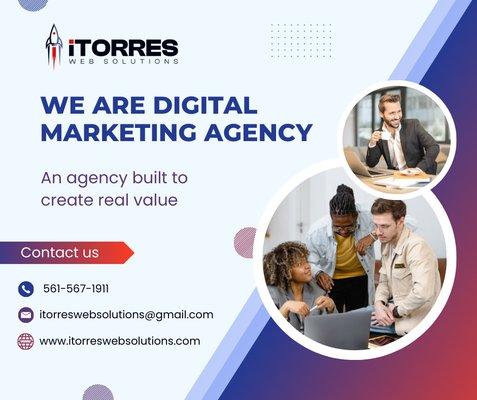 We are Digital Marketing Agency. An agency built to create real value.