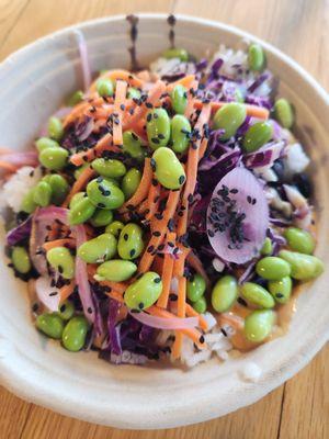 Black bean and rice bowl