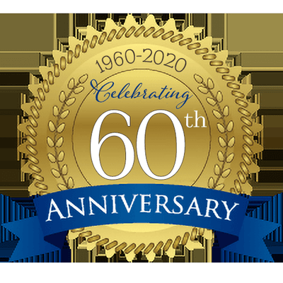 We celebrated 60 Years in business in 2020!