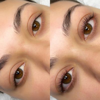 Lash lift & tint