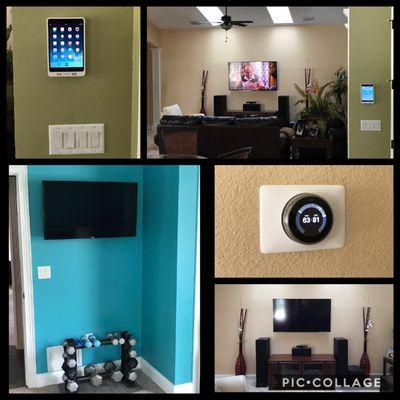 Whole home entertainment and Automation with iPad control.