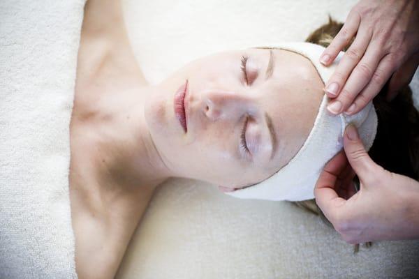 our signature facial  the Healthy Glow with a custom peel for the healthiest glow of all