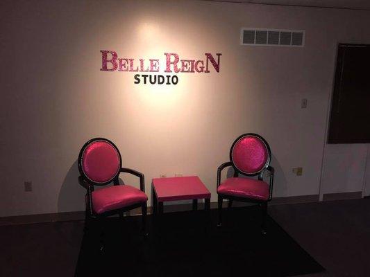 Belle Reign Studio Waiting Area