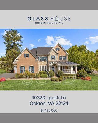 SOLD: 10320 Lynch Ln  Oakton, VA 22124   $1,495,000