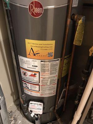 Hot water heater installation and replacement in Chicago