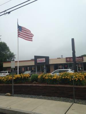 Easton Dunkin Donuts -- 700 Depot Street / Route 123, Junction @ Route 106, Easton          Storefront