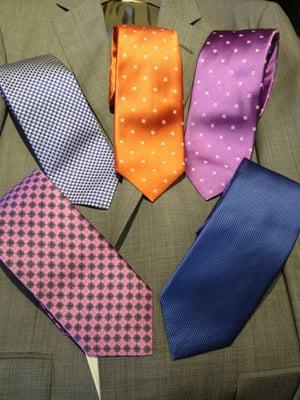 Spring Ties from Robert Talbott for Amore Clothing