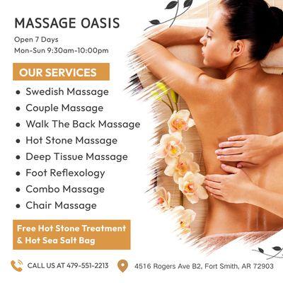 Welcome to Massage Oasis