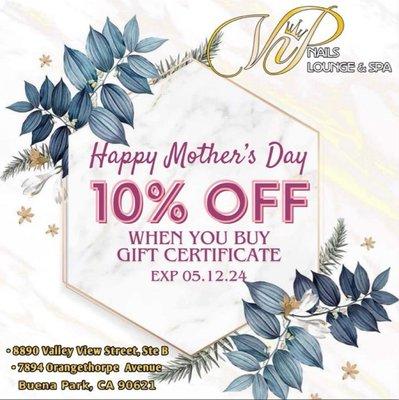 Happy Mother's Day promotion