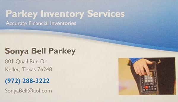 Sonya Parkey Accurate Financial Inventory Services