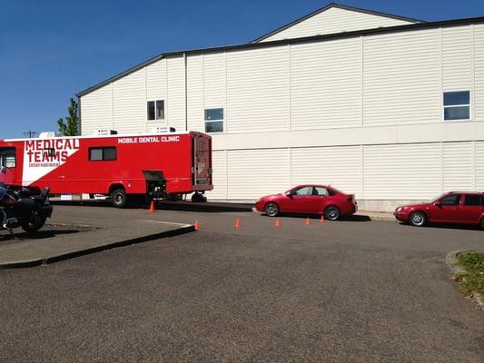 Bring your red car to volunteer!! LOL