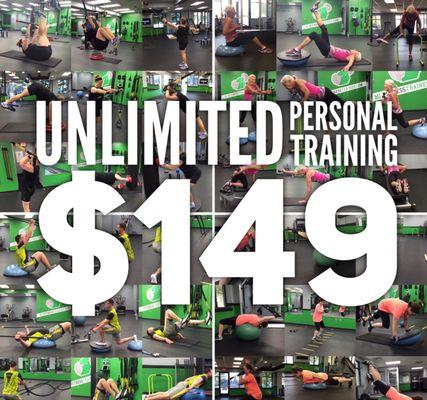 New personal training client special!