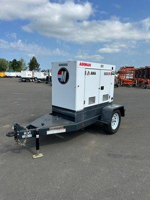 Wholesale rerental equipment. Airman generator.