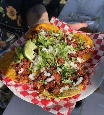 Street tacos de Pastor