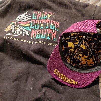 Chief Cottonmouth hoodie and GRC snapback