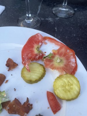 Tomatoes with rinds.