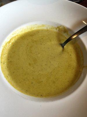 Poblano soup