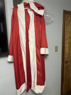 Did an excellent job, putting the finishing touches on my Santa/Jedi themed robe