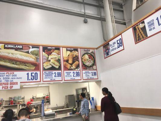 Food Court Menu