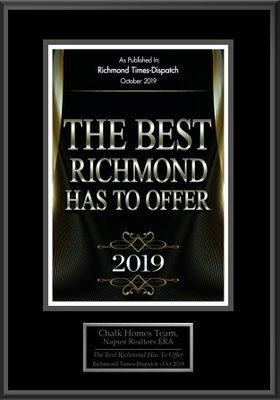 Times Dispatch BEST Real Estate Team Award (2019)