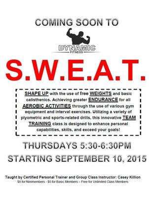 SWEAT CLASS